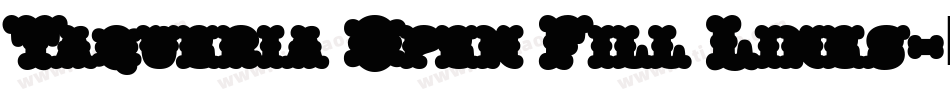 Taqueria Open Fill Lines字体转换